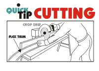 Flex Trim Flexible Moldings - Cutting Tip